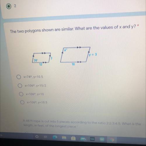Could someone help me with this question? Will mark brainliest.