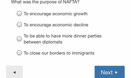 What was the purpose of NAFTA?
