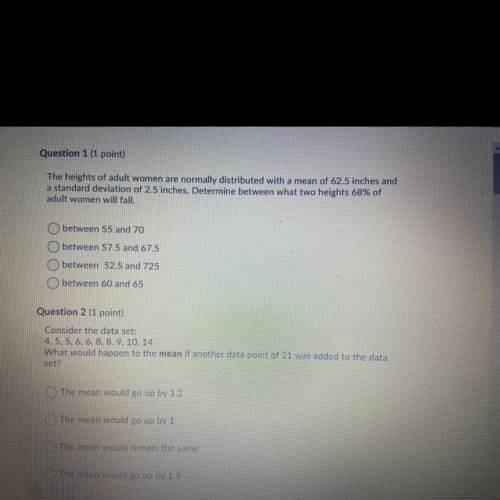 Need help on question #1 and #2