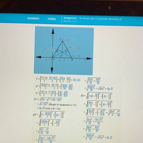 PLEASE HELP FAST! WILL MARK BRAINIEST

complete the following proof.
Prove: in an equilateral