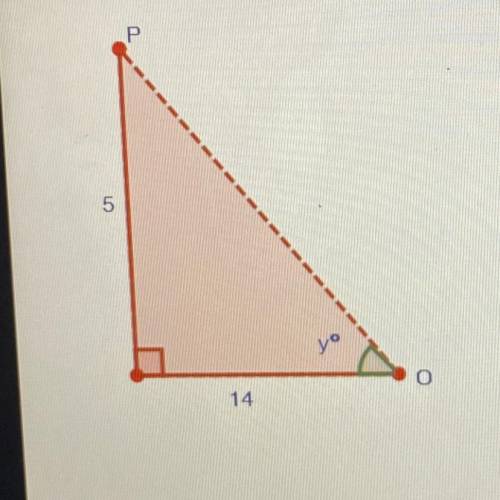 Find the measure of angle y. Round your answer to the nearest hundredth. (please type the numerical