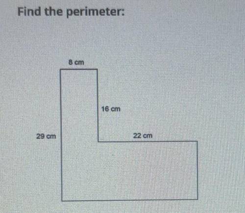 PLS Find the perimeter:​