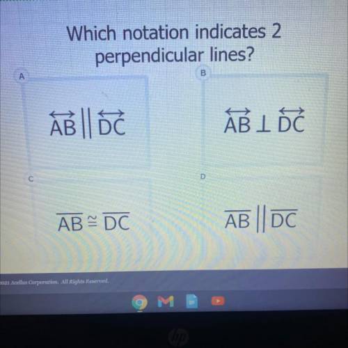 Indicates 2 perpendicular lines, please send help