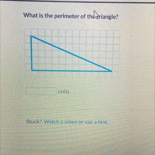 What is the perimeter of the triangle