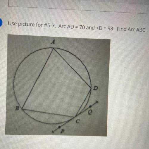 Find Arc ABC pls I need help