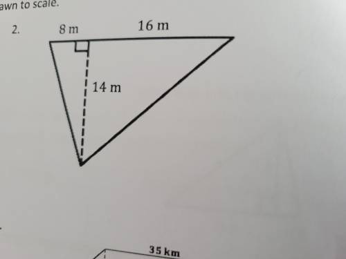 Worth 15 points 2 different things for the triangle I need the area of the square the area of the s