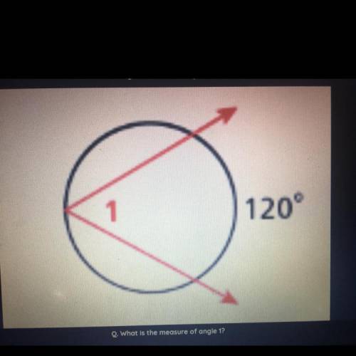 Please help!! What is the measure of angle 1?