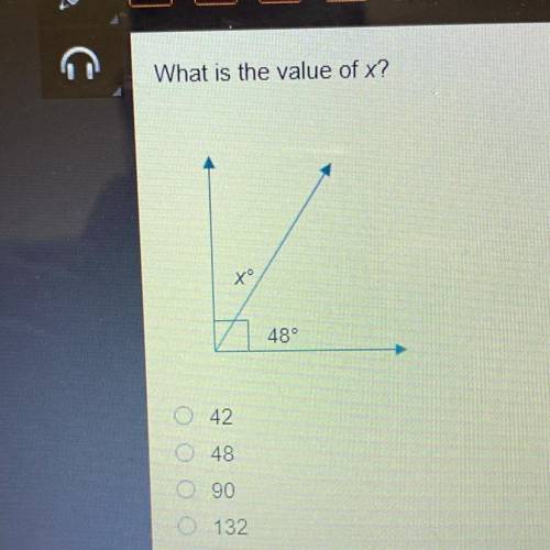 HELP PLEASE IM ON A TIMER
What is the Value of x?