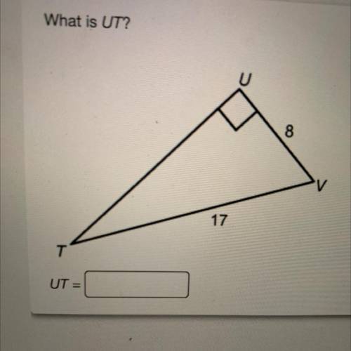 What is UT?
U
oc
17
T
UT =