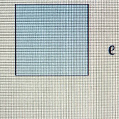 Write an expression that could be used to calculate the perimeter of this square.
