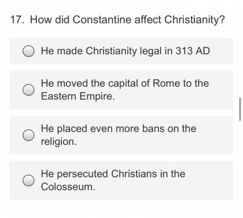 How did Constantine affect Christianity?