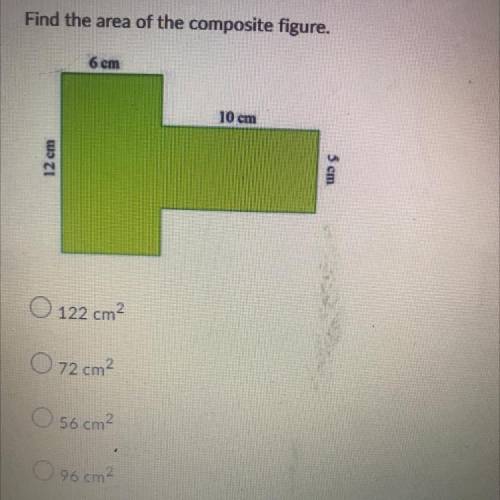 Find the area of this figure please