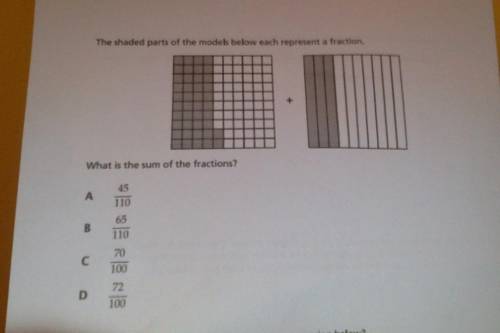 What is the sum of the fraction
