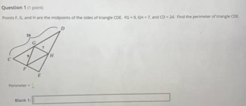 what is the perimeter of the triangle. i do not know how to start this problem. any help will be g