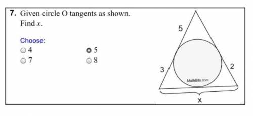 I need help, 5 is the right answer but I have no idea how to solve it, even a little help can help