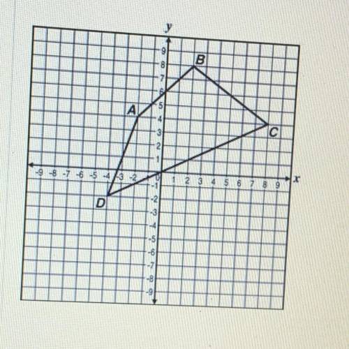 (WILL GIVE BRAINLIEST)

Quadrilateral ABCD is dilated about the origin into
quadrilateral EFGH so