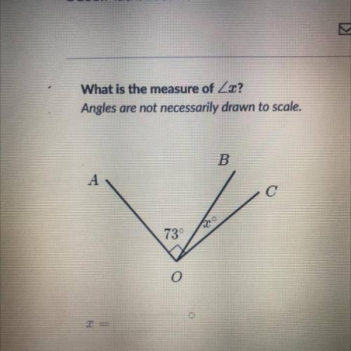 (PLEASE HELPPPP 80 points)What is the measure of Zx?

Angles are not necessarily drawn to scale.
B