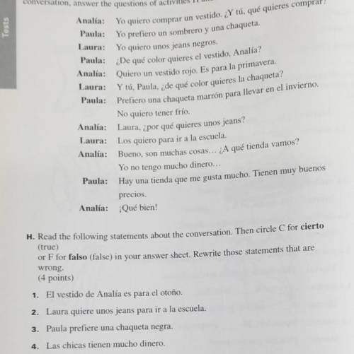 This is my Spanish homework. Pls help!!!