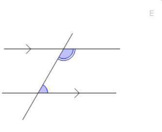 25. Which of the following diagrams show a pair of consecutive interior angles?

Select all that a