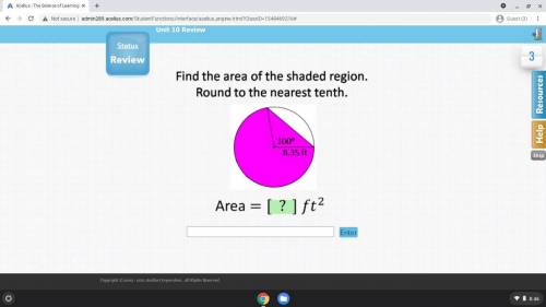 Find the area of the shaded region. XTRA POINTS

NO LINKS OR WEBSITES