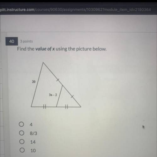 Can someone please help me with question 40 make sure u show work