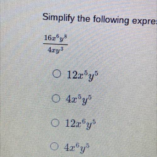 What would the answer be simplified?