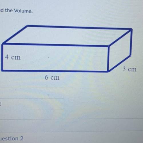 Find the volume. No links please