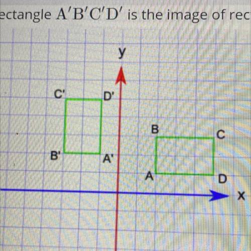 Rectangle A'B'C'D is the image of rectangle ABCD after which of the following rotations? A. 90° Cou
