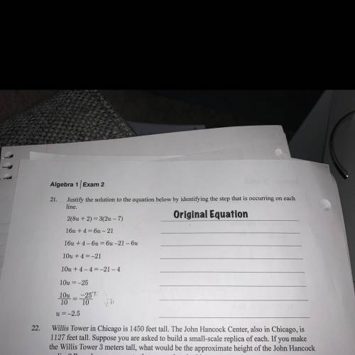 Algebra homework PLEASE HELP