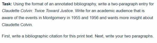Could someone give me an example of a bibliographic citation?