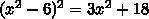 Find one value of x that is a solution to the equation.

Equation in image attached for better equ