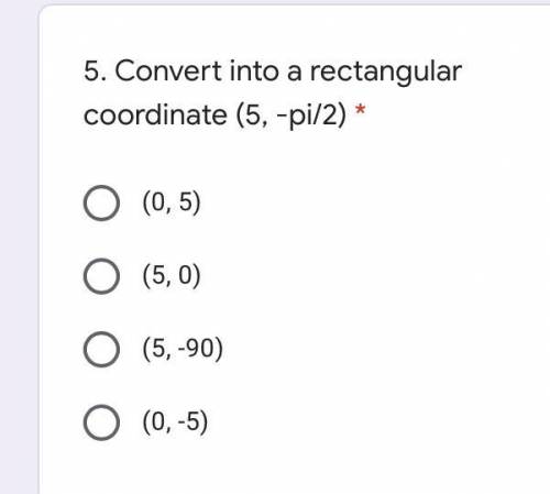 How to convert into a rectangular coordinate?