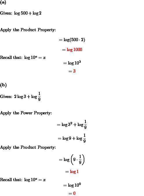 Rewrite the expression as a single logarithm:
log 80 - 3 log 2