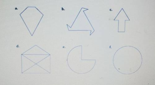 Which of these figures are considered polygons?​
