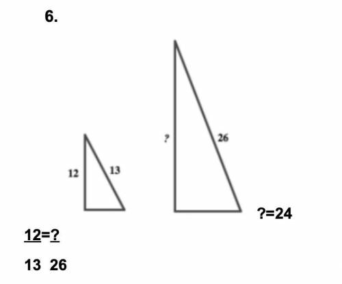 Create a proportion for each set of similar triangles. Then solve the missing parts))))))