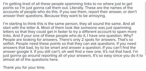 If you spam links, this is for you. Also if you’re tired of people spamming links, this is for you.