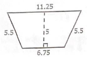 Find the area of the polygon below pls help