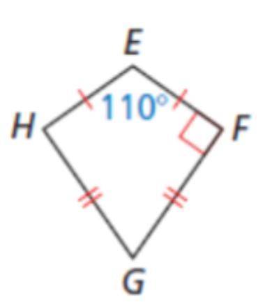 How many degrees is angle G