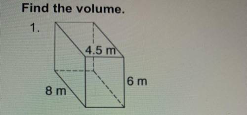 Find the volume.
No links