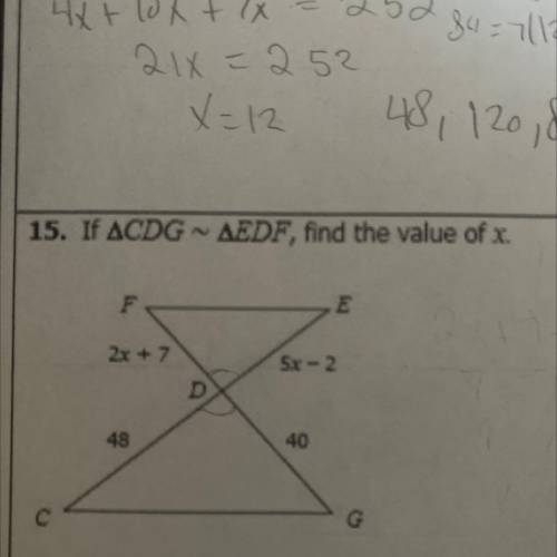 Hey hey, could someone please help with this (triangle similarity)? Thanks!