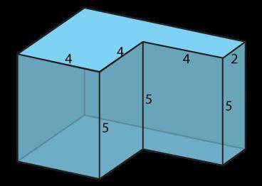 What is the volume of this prism

160 cubic units
960 cubic units
240 cubic unis
80 cubic units