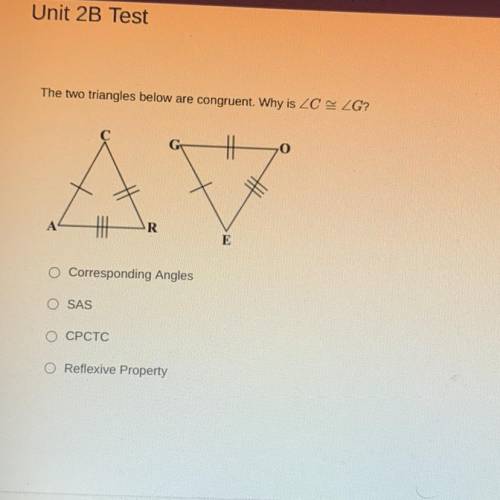 The twin triangles below are congruent?