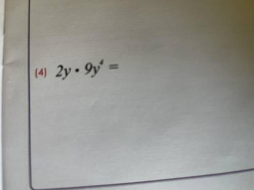 Exponens
question in the image below
