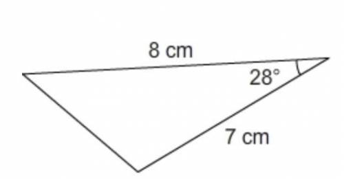 What is the area of this triangle?

Enter your answer as a decimal in the box. Round only your fin