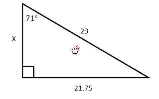 Helpppppppppppppppppppppppppppppppppppppppppppppppppp

Label the triangle from the 71º angle. Setu