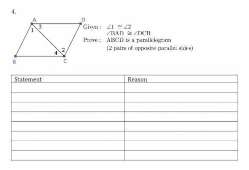 Parallel Lines Proofs

see attached images for the problem :)
really need help on this quickly, wi