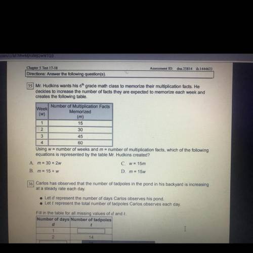 Can y’all help me on question 35?!