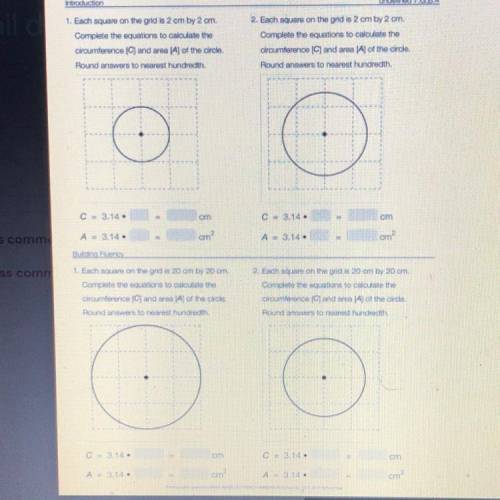 Calculate the circumference and Area of a Circle (Page 2)

und034
1. Each soware on the grid is 2