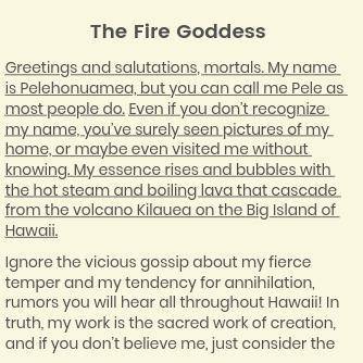 the fire goddess: what appears to be a problem may actually be a benefit click or tap one set of un