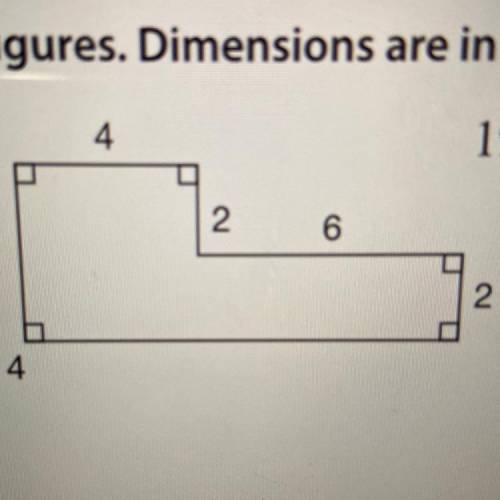 Find the area of the following figures. Dimensions are in centimeters? No links please and thank yo